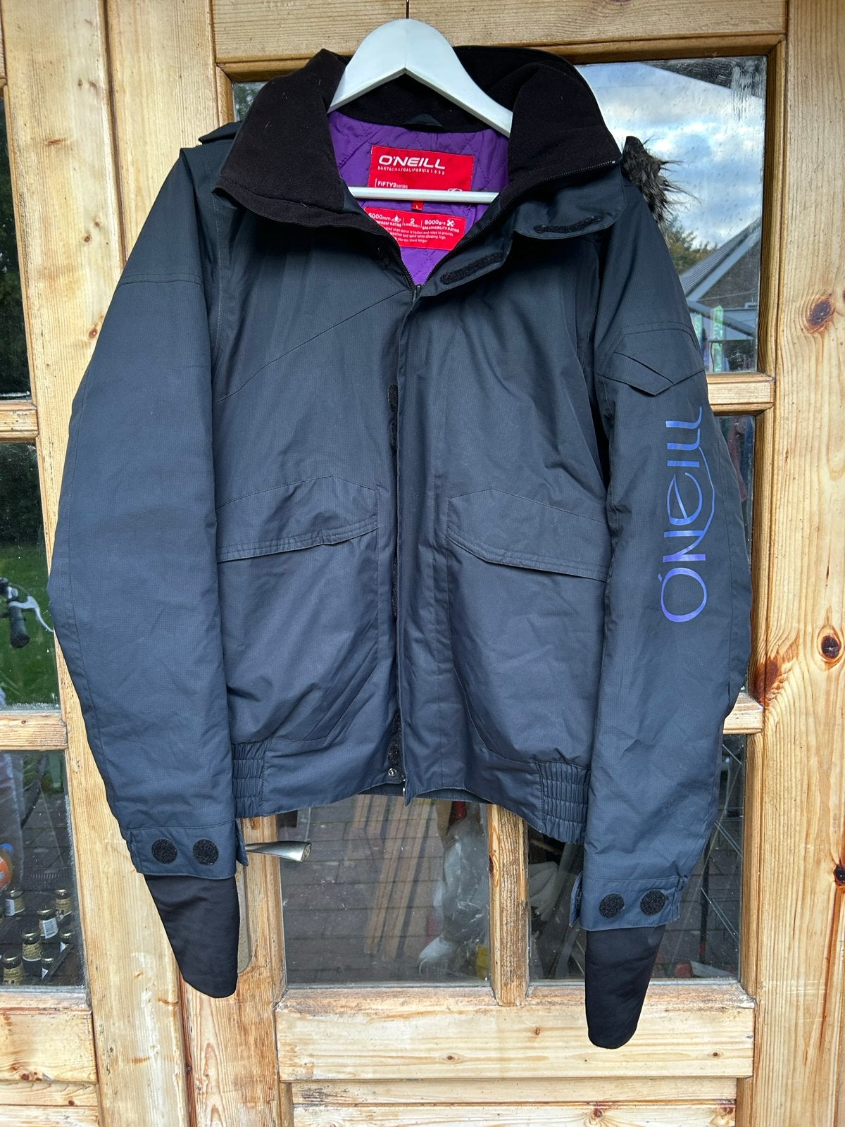 O'Neill Fifty2series Ski/Snowboard Jas Maat L, Kleding | Dames, Ophalen of Verzenden, Gedragen, Maat 42/44 (L), Jack