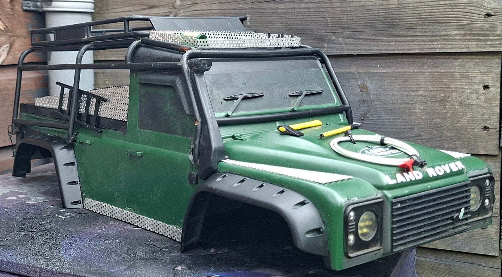 DEFENDER PICK UP ZELDZAAM, Elektro, Gebruikt, Auto offroad, Ophalen of Verzenden