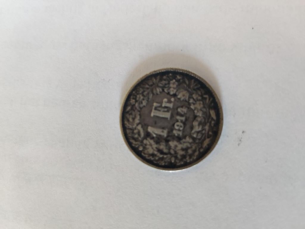 Zwitserse frank, Ophalen of Verzenden, Frankrijk, Zilver