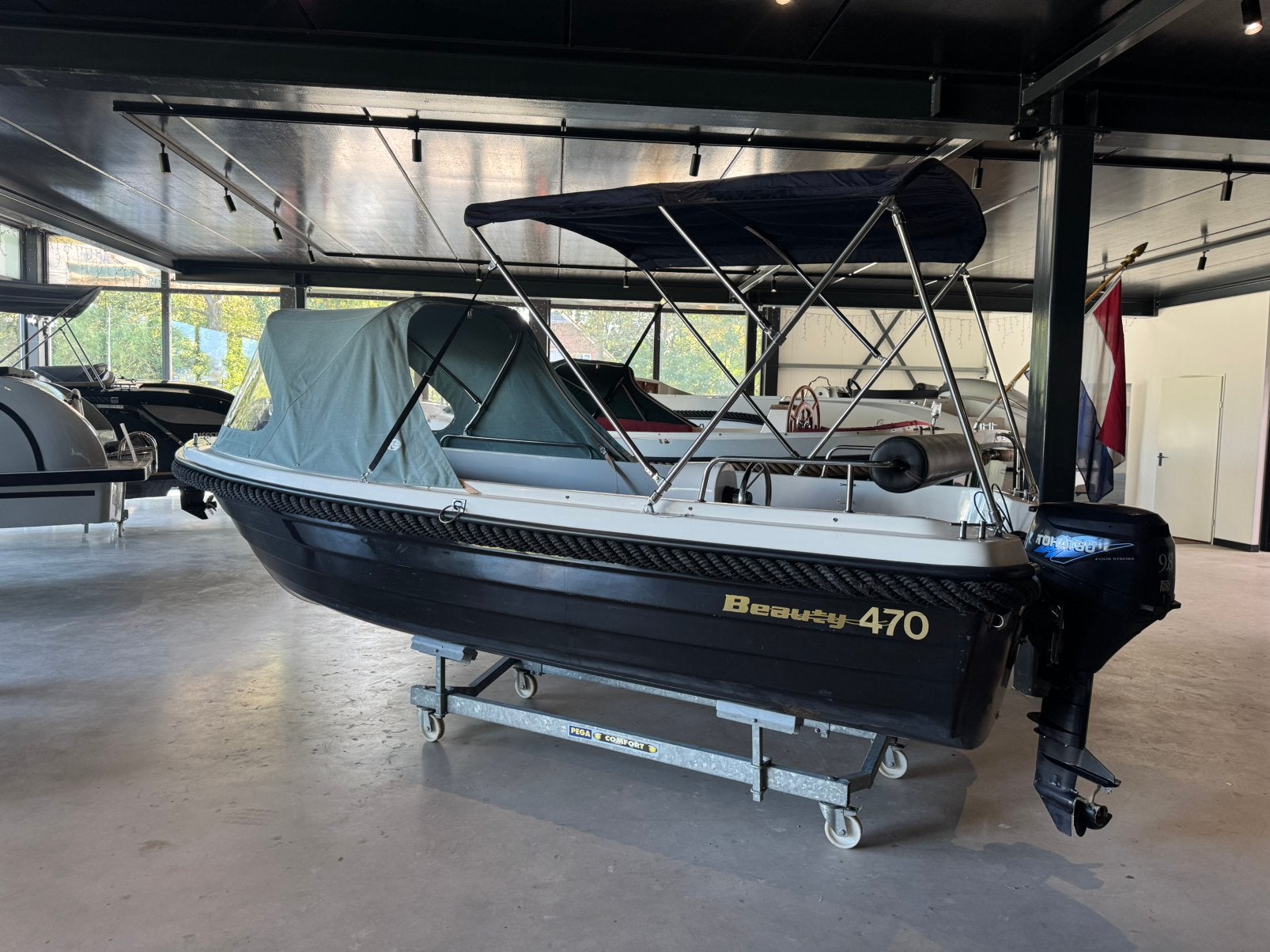 Beauty 470 - Tohatsu 9,8pk, Watersport en Boten, Sloepen, Info@admiraal-watersport.nl, Gebruikt, Westrak 15, Ophalen of Verzenden