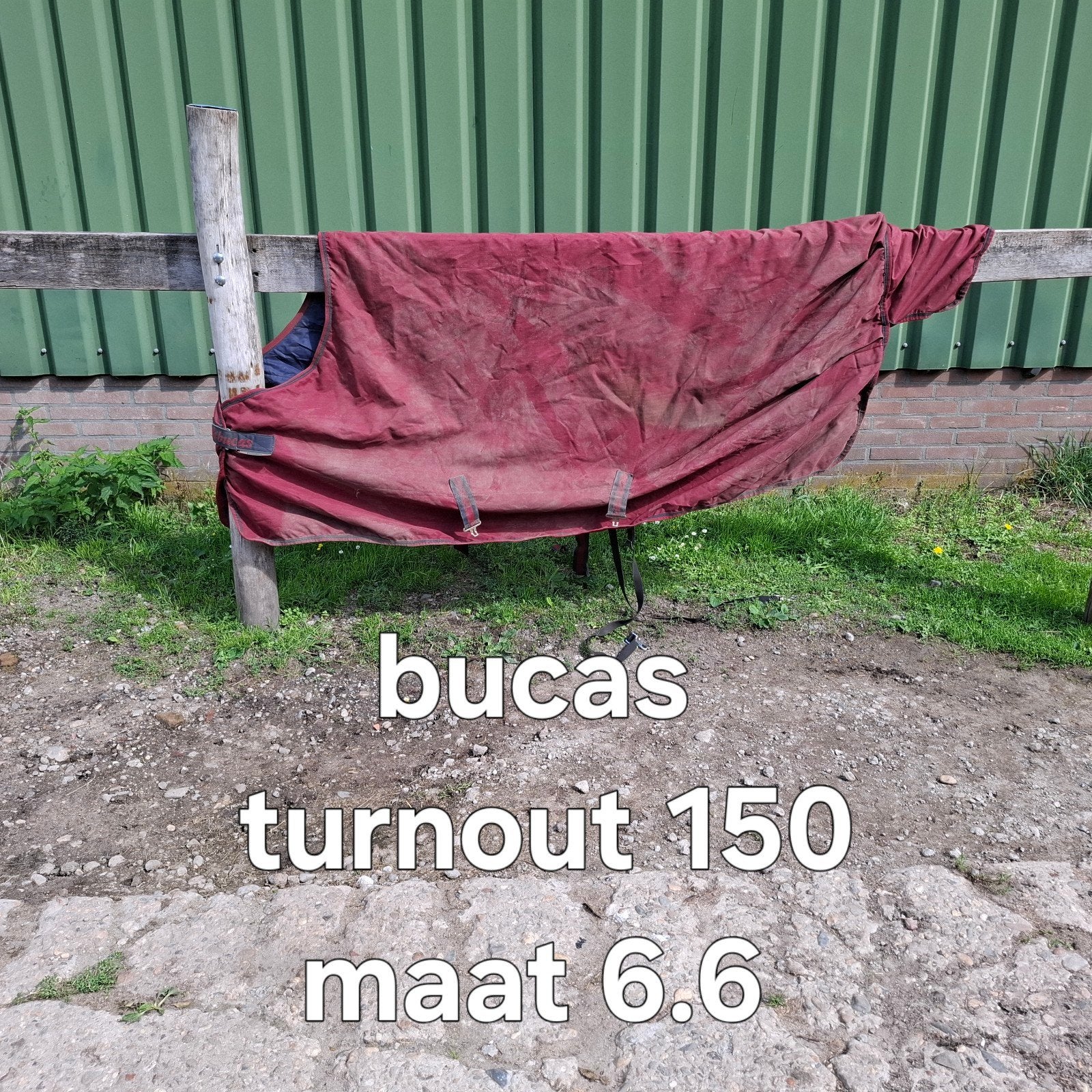 bucas turnout 150 grams 6.6, Dieren en Toebehoren, Ophalen of Verzenden