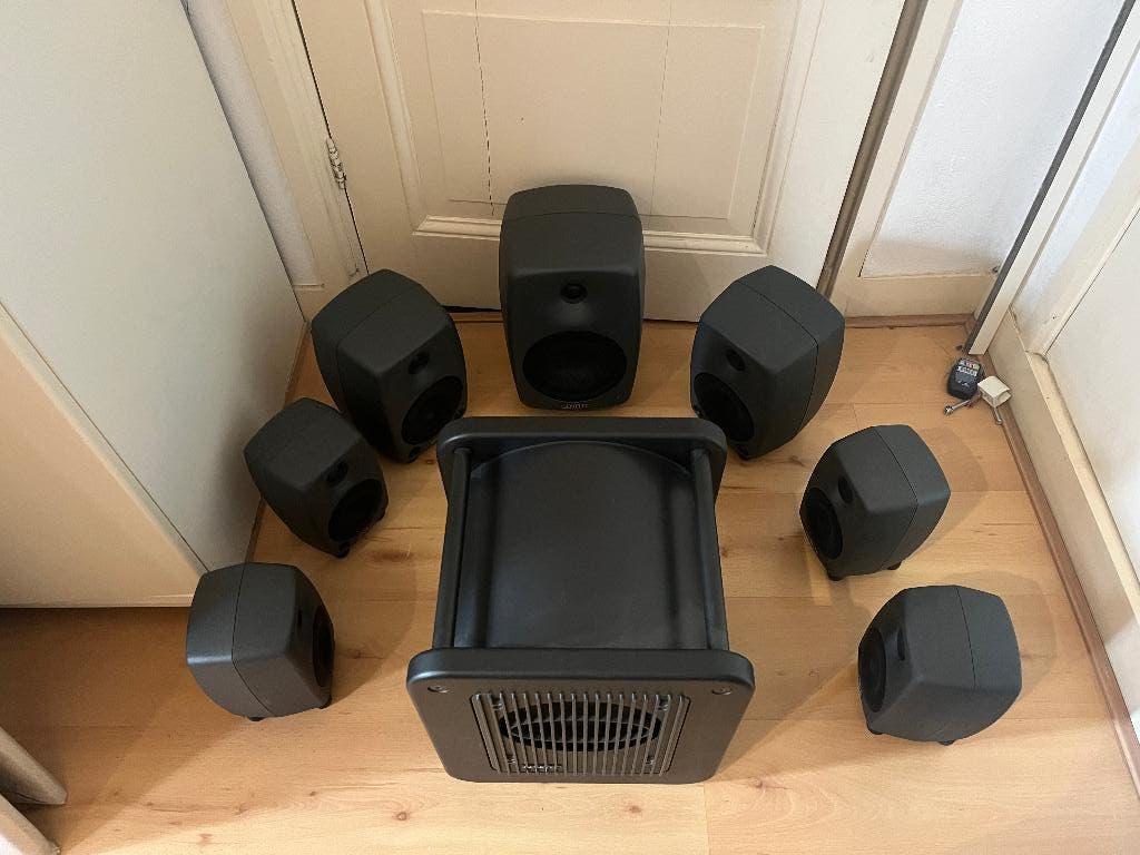 Genelec 8020D, 8030A, 8040A, 7050B, los/stereo/5.1/7.1, Overige merken, Ophalen of Verzenden, Zo goed als nieuw, Complete surroundset