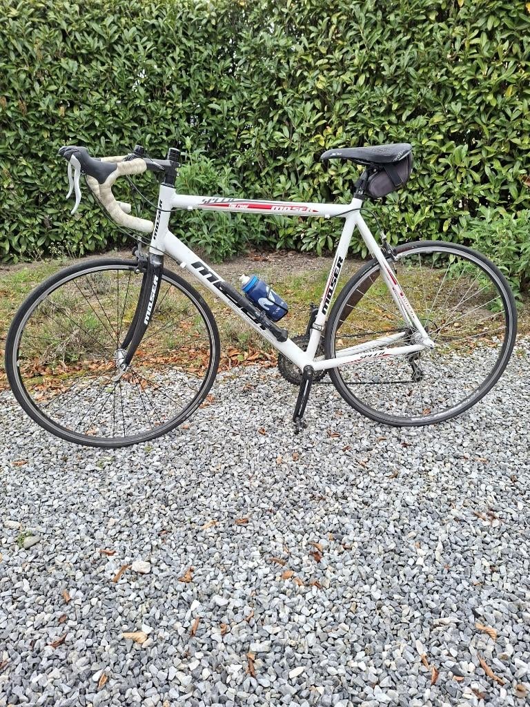 Wielren fiets heren Moser, Gebruikt, Velgrem, Versnellingen, 57 tot 61 cm