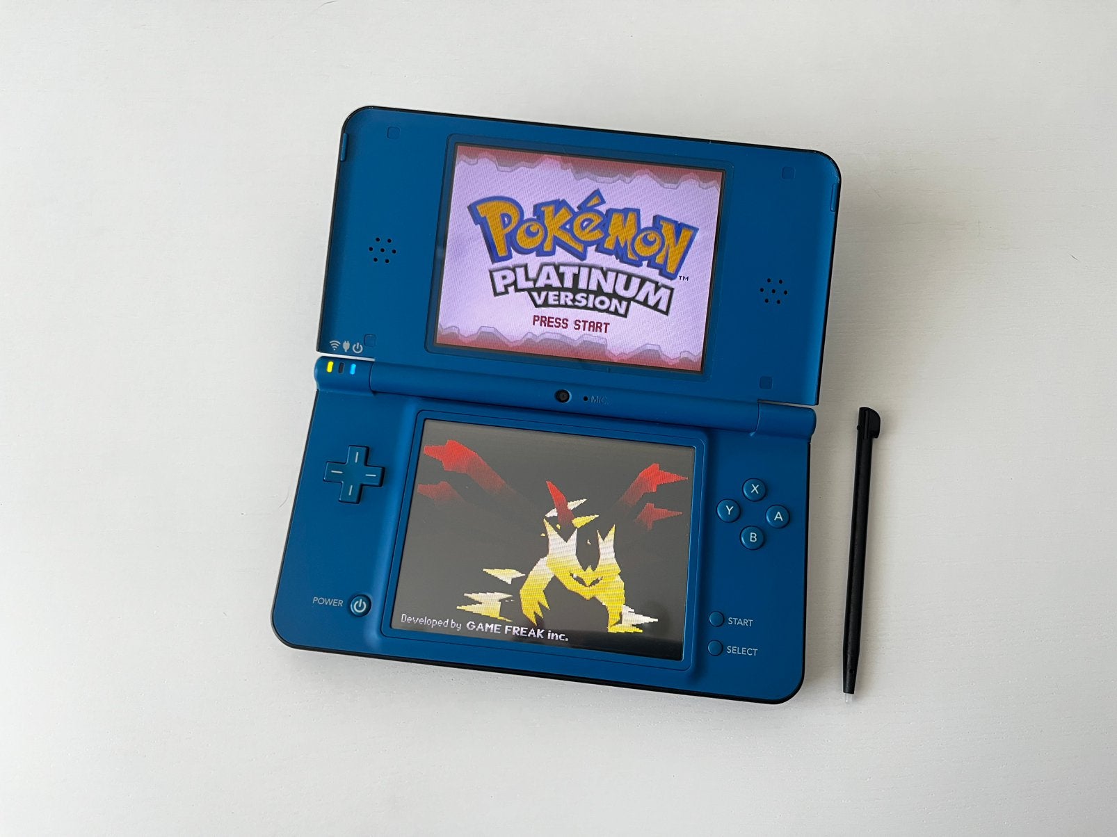 DSi XL met 400+ games, Met games, Blauw, Dsi, Ophalen of Verzenden