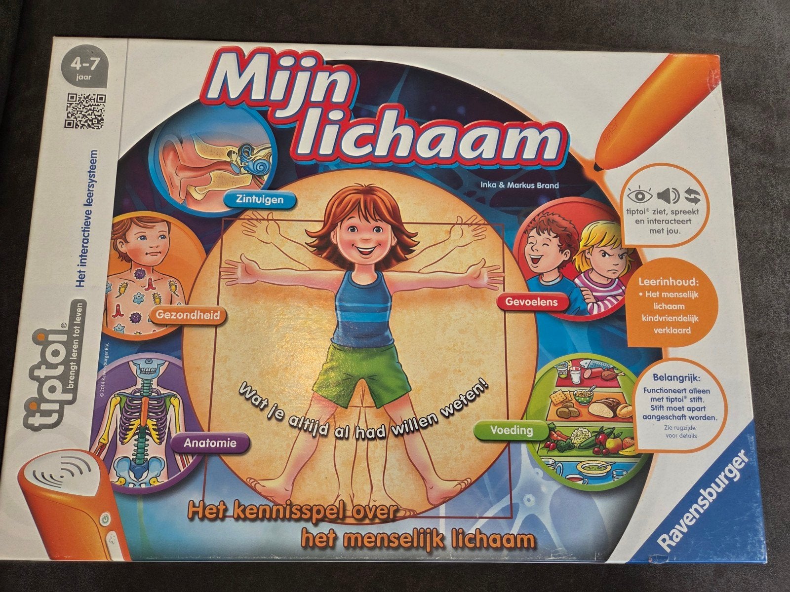 Tiptoi Mijn Lichaam - Interactief Leersysteem Ravensburger, Kinderen en Baby's, Speelgoed | Educatief en Creatief, Ophalen of Verzenden