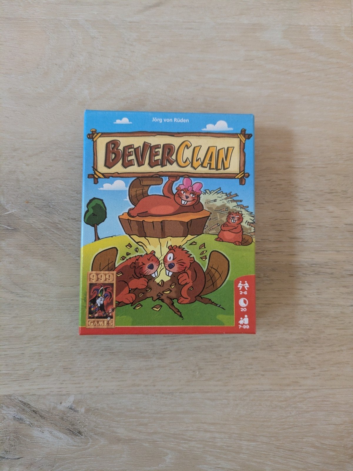 Spel beverclan, Vijf spelers of meer, Ophalen of Verzenden, Zo goed als nieuw, 999Games