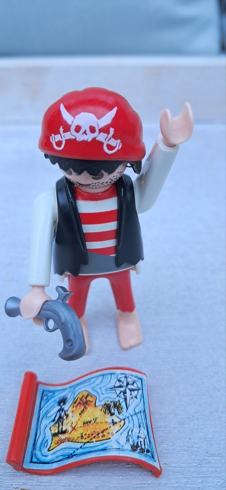 Playmobil Piraat 4558 met schatkaart en pistool, Kinderen en Baby's, Ophalen of Verzenden, Losse onderdelen, Figuren
