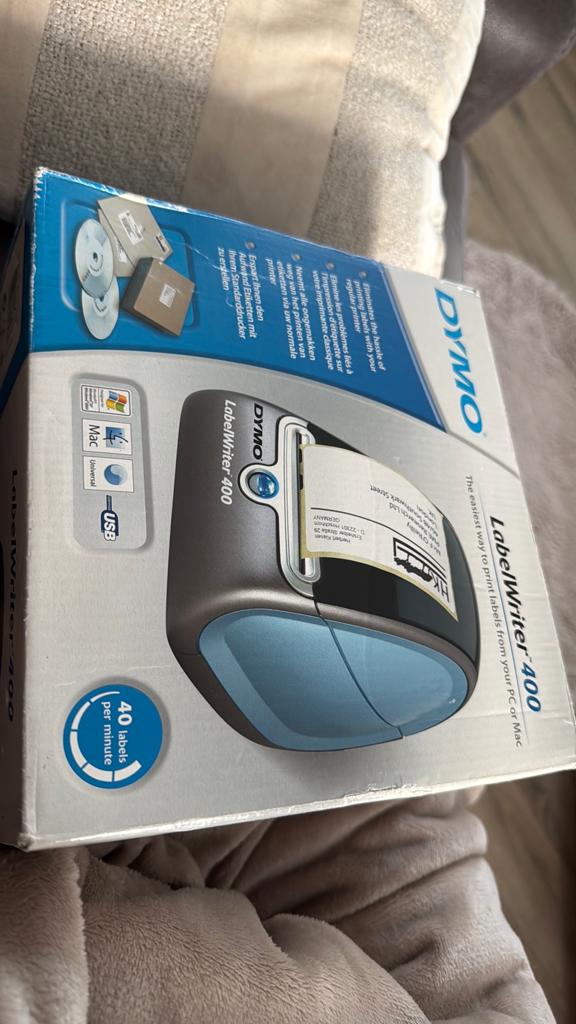 DYMO LabelWriter 400 Labelprinter - Zo goed als nieuw, Ophalen, Zo goed als nieuw, Etiket