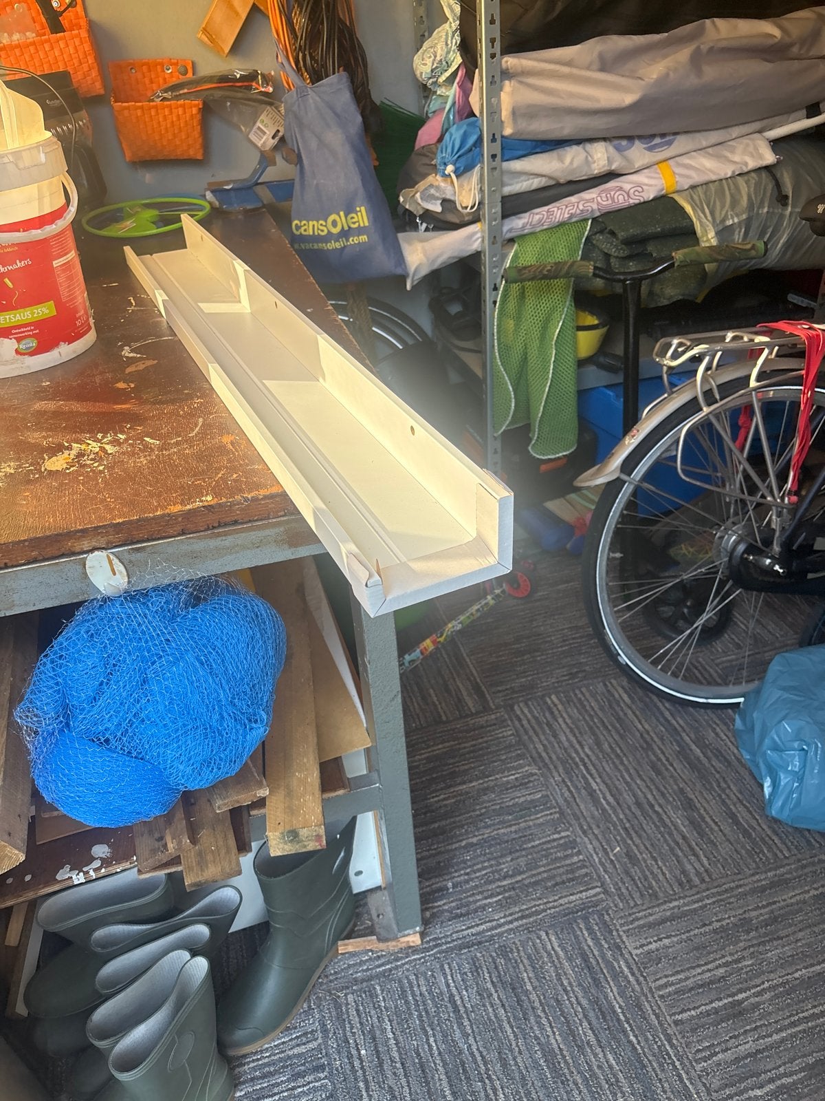 Nieuwe witte mosslanda ikea 115 cm, Huis en Inrichting, Woonaccessoires | Wandplanken en Boekenplanken, Ophalen, Nieuw