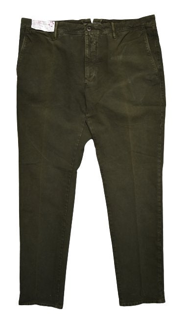 Nieuwe Incotex, Slacks chino, broek, Mt. W40 / XL, Verzenden, Incotex, Groen, Maat 56/58 (XL)