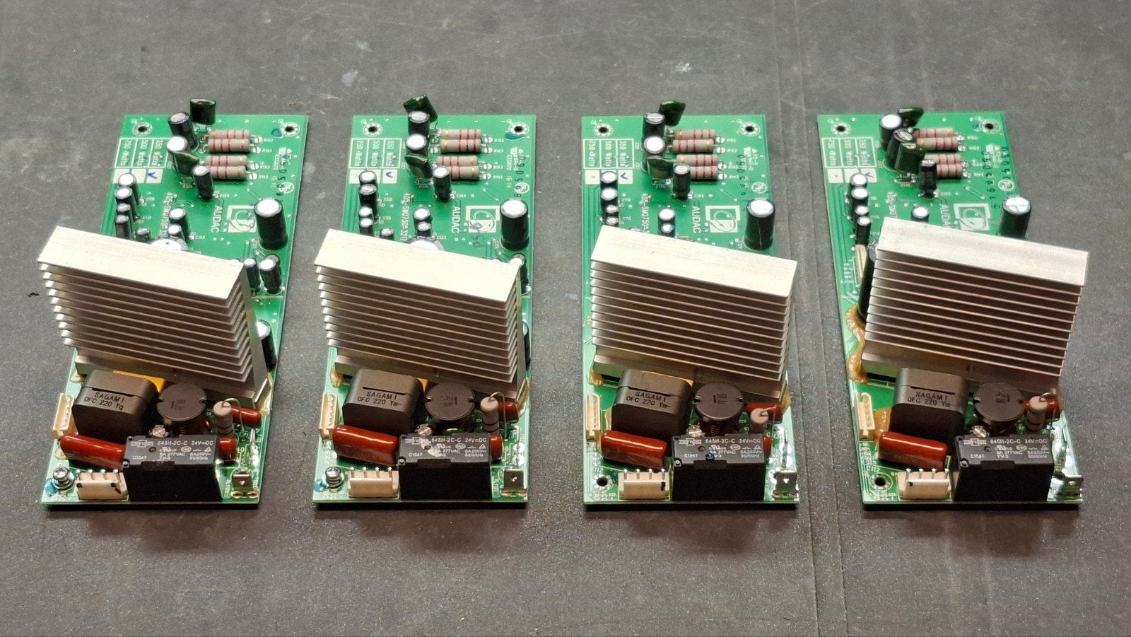Audac SMQ350 Versterker Boards (4 stuks) 405-smq750-3217, Overige merken, Ophalen of Verzenden, 120 watt of meer, Gebruikt