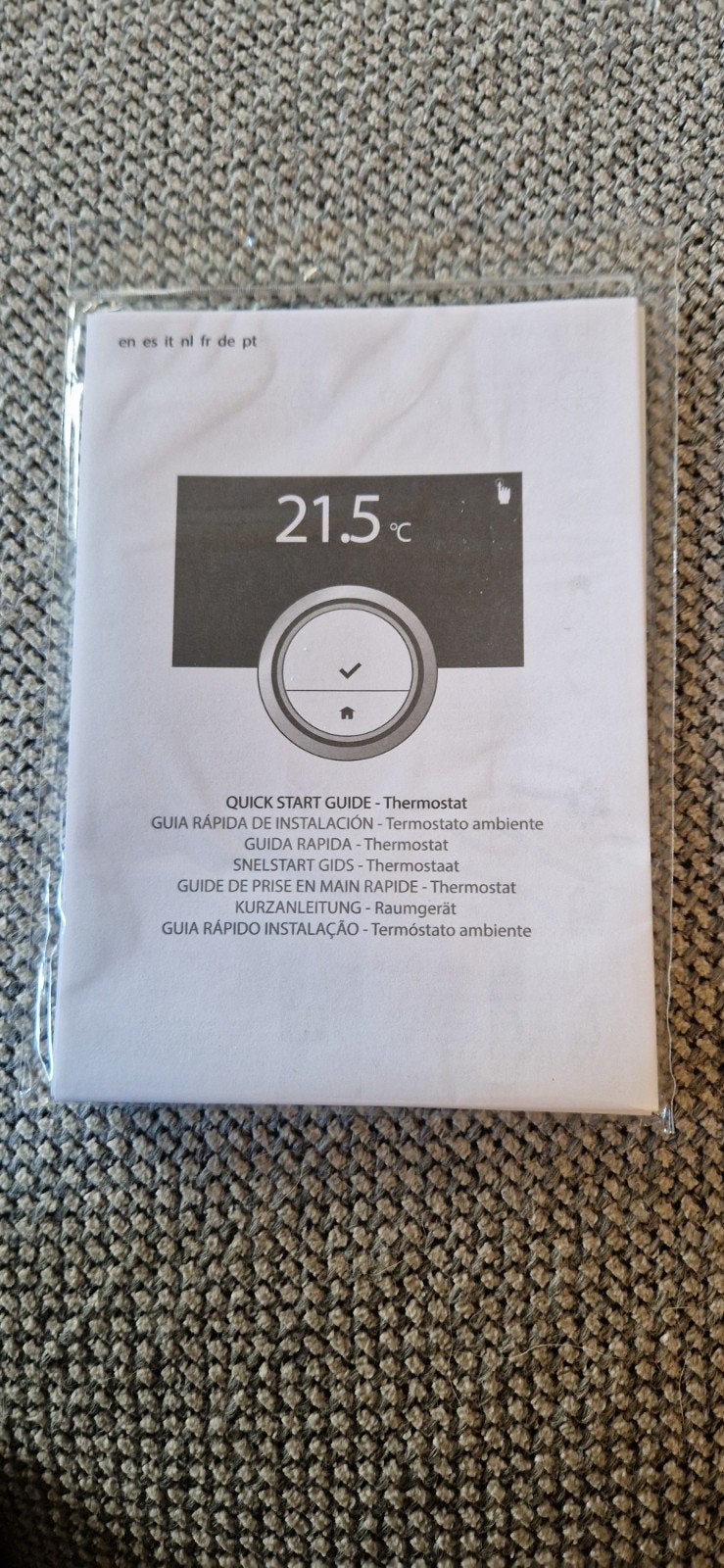 Remeha iSense thermostaat - Nieuw in doos, Ophalen of Verzenden, Slimme thermostaat, Nieuw
