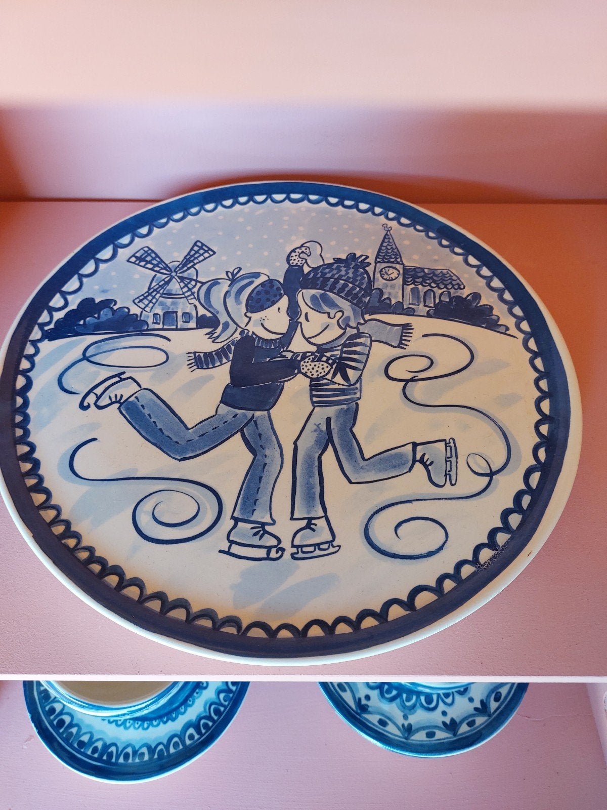 Blond Amsterdam delfts blond pizza bord, Huis en Inrichting, Keuken | Servies, Blond Amsterdam, Ophalen of Verzenden, Zo goed als nieuw