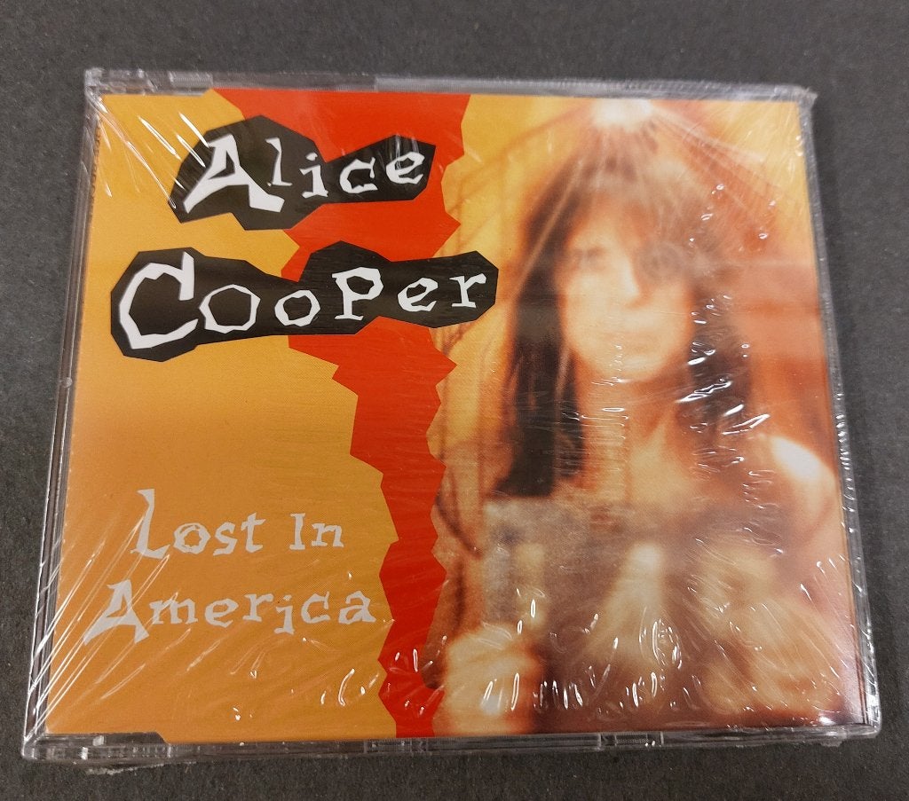 Alice Cooper CD-SINGLE 1994 GESEALED Lost In America + Live, Ophalen of Verzenden, Nieuw in verpakking, Rock en Metal, Eerste persing