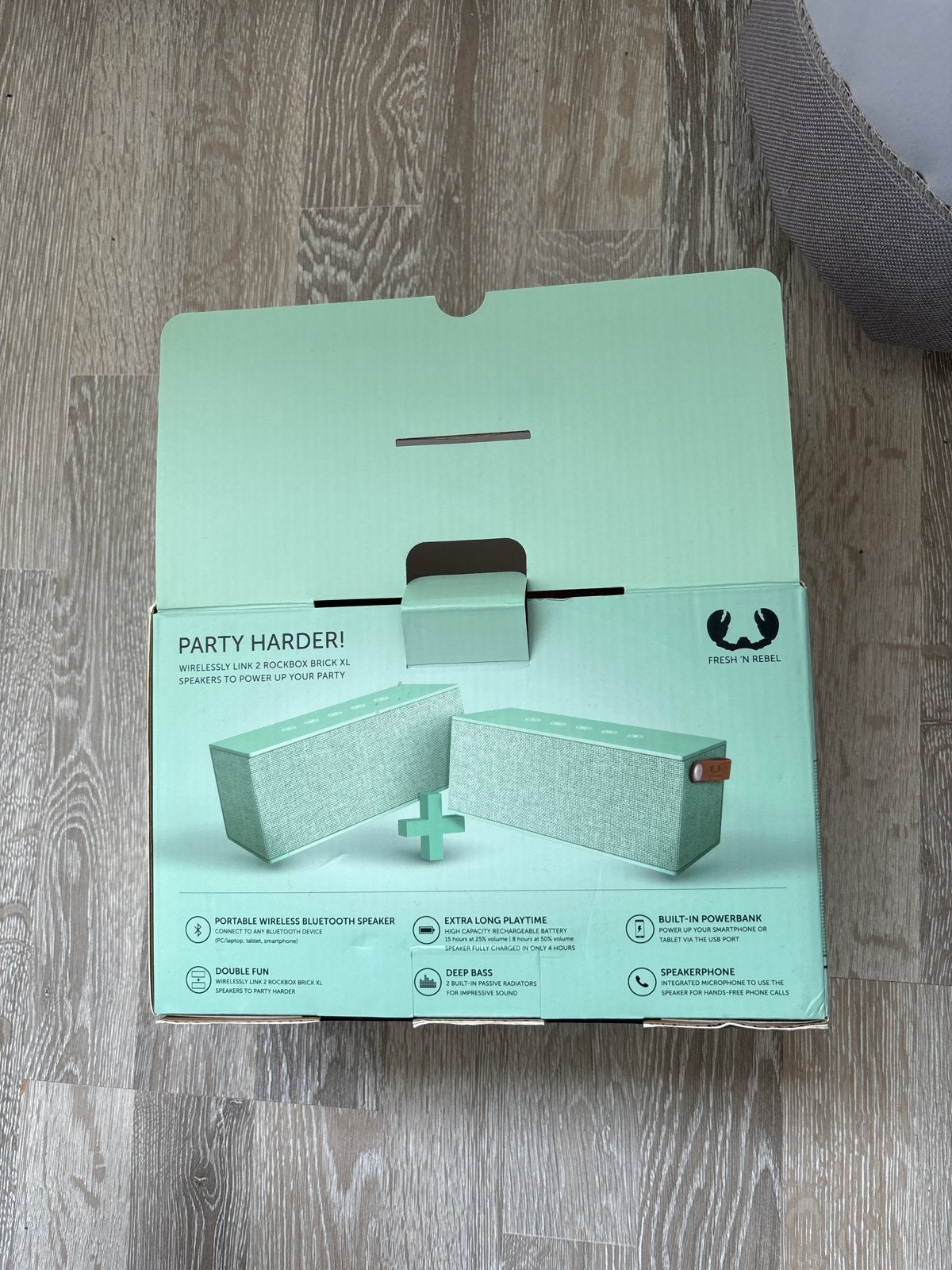 Fresh 'n Rebel Rockbox Brick XL Bluetooth Speaker, Overige merken, Overige typen, Nieuw, Ophalen of Verzenden