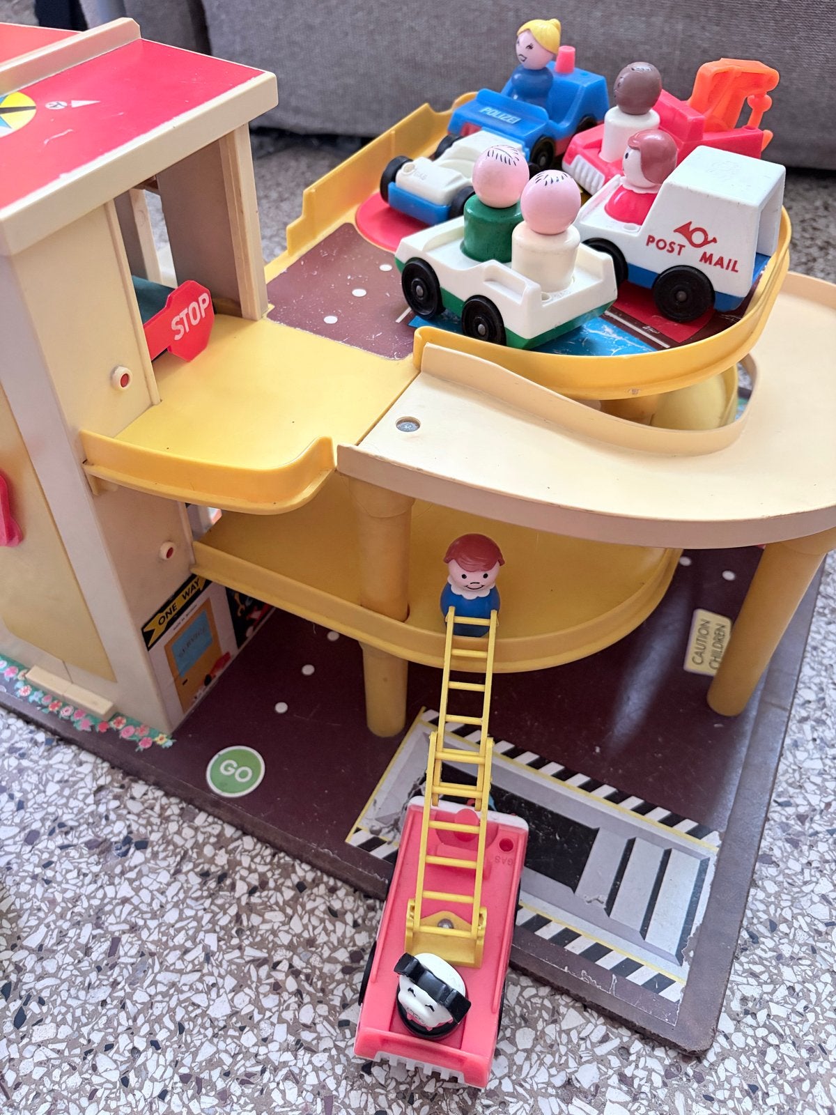 Vintage Fisher-Price Garage, babykamer en Boerderij Speelset, Ophalen of Verzenden, Gebruikt, Jongen of Meisje
