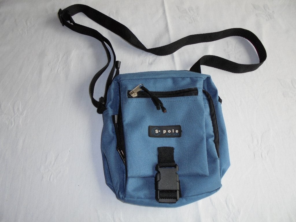 tasje S - Pole Your Choice blauw, Sieraden, Tassen en Uiterlijk, Tassen | Schoudertassen, Ophalen of Verzenden, Zo goed als nieuw