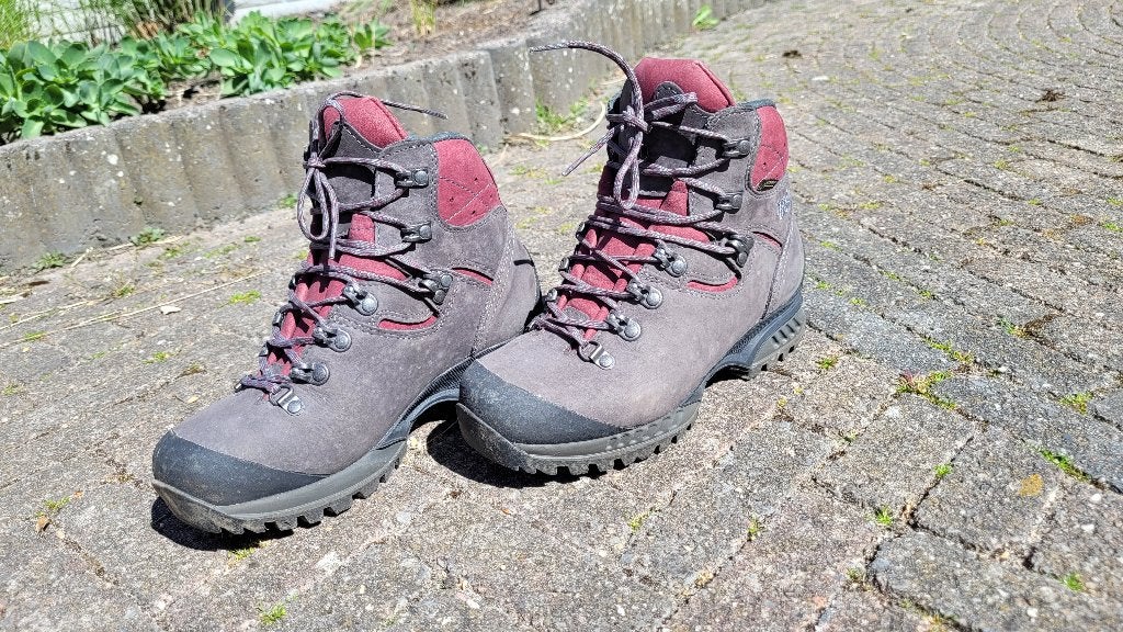 HanWag Bergschoen lady, Sport en Fitness, Bergsport en Wandelen, Ophalen, Zo goed als nieuw, Schoenen