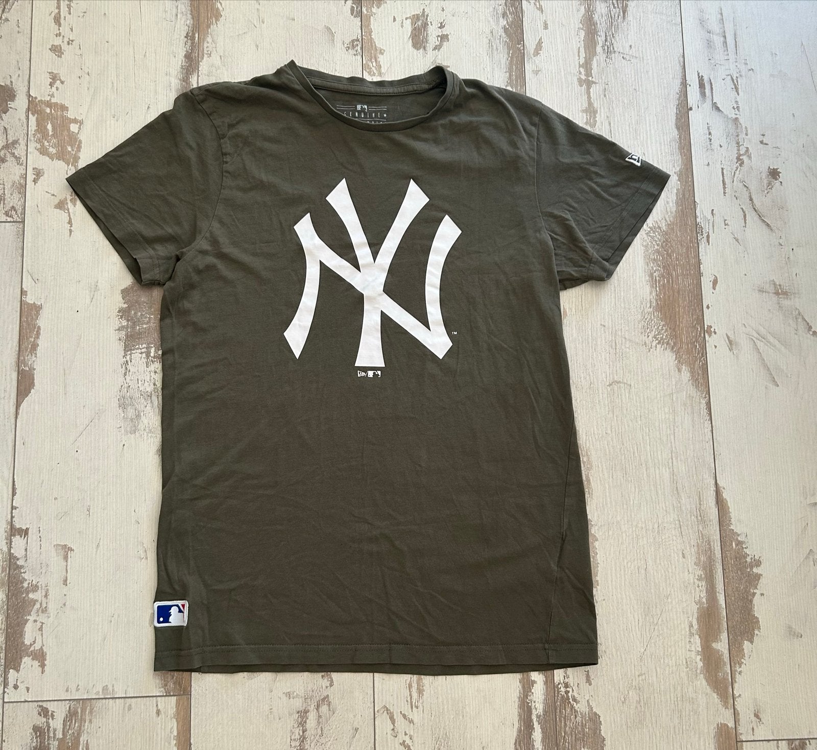 New York Yankees T-shirt Groen Maat S, Ophalen of Verzenden, Gedragen, Maat 46 (S) of kleiner, Groen