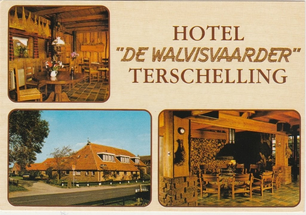 LIES Hotel De Walvisvaarder, Verzenden, 1980 tot heden, Gelopen, Waddeneilanden