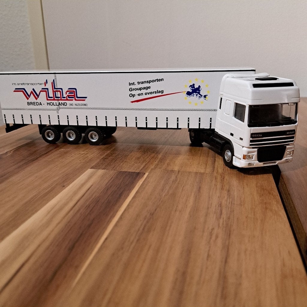 95 DAF,S CBN.LIGA,MORA,WIBA,VERSTEIJNEN,ROMAX,V.D.HEIJDEN NW, Verzenden, Nieuw, Bus of Vrachtwagen, Lion Toys