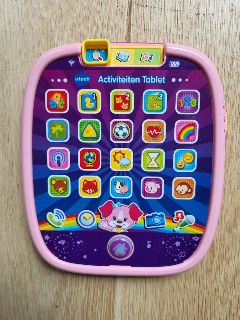 VTech Activiteiten Tablet - Roze met nieuwe batterijen, Ophalen of Verzenden, Gebruikt, 2 tot 4 jaar