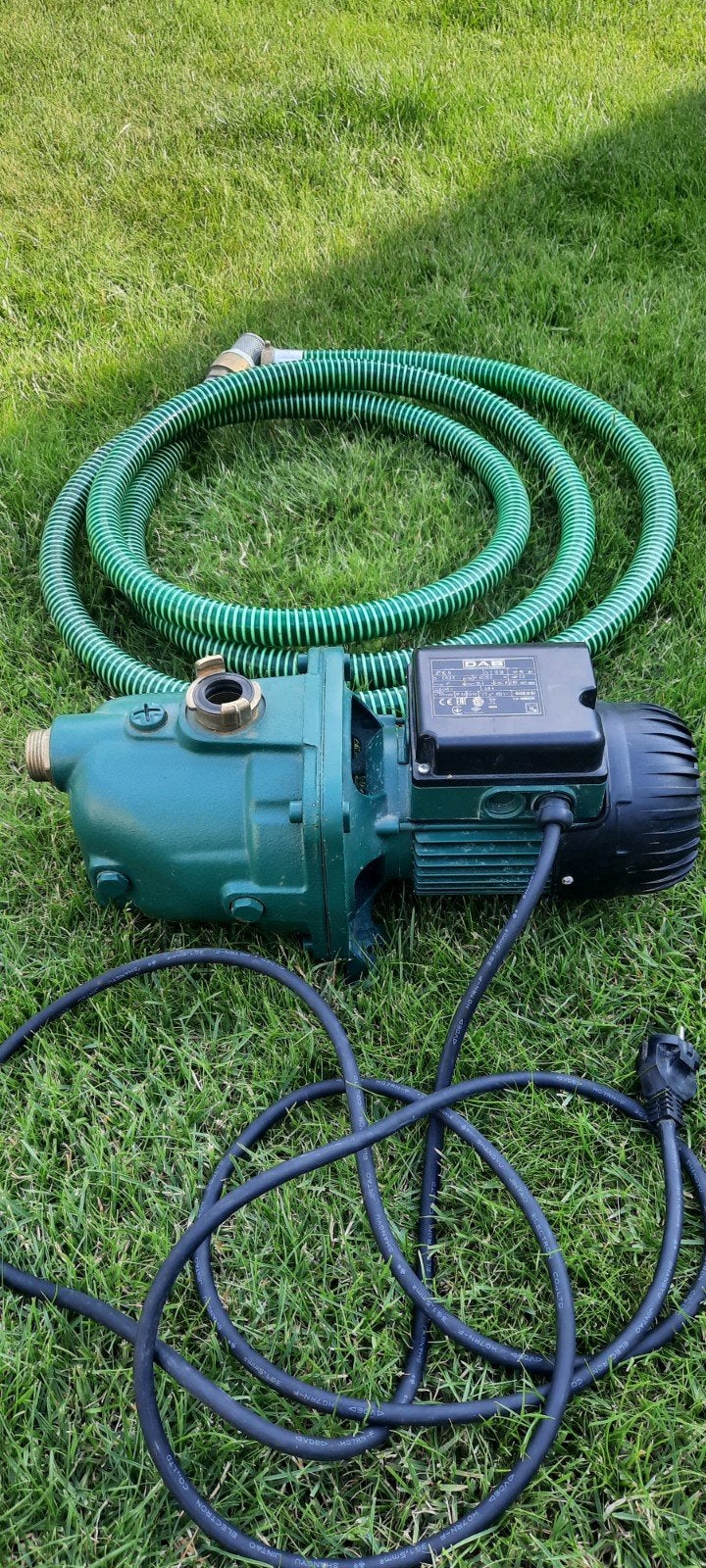 DAB JET 82 M beregeningspomp met slang, Tuin en Terras, Waterpompen, Ophalen, Zo goed als nieuw, Elektrisch, Beregeningspomp