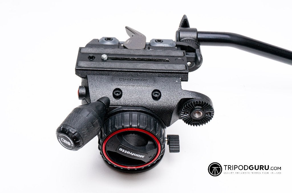 Manfrotto Nitrotech N8 videokop MVHHN8AH - als nieuw -, Via Valsugana, 100 36022 Cassola (VI) Italy, Info@videndum.com, Snelkoppelingsplaat