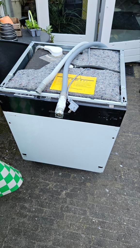 Inbouw vaatwasser, Ophalen, Gebruikt, Inbouw, 85 tot 90 cm