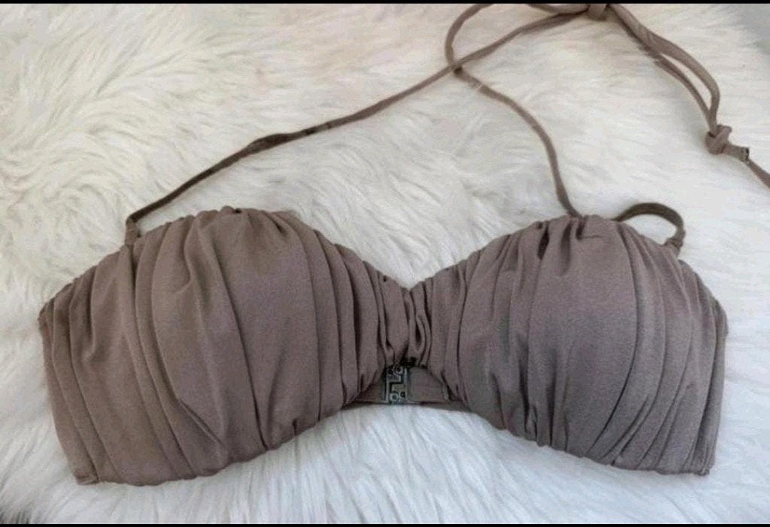 H&M Bikini Topje - Maat 36, H&M, Bruin, Ophalen of Verzenden, Zo goed als nieuw