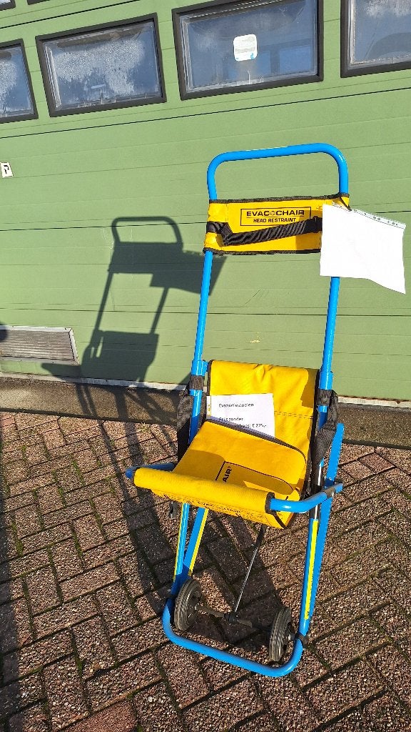 Evacuatiestoelen evacuatiestoel Evac chair trap stoel, Ophalen, Gebruikt, Industriepark 2a 9351PA Leek, H.O.Albert Ale Slotema