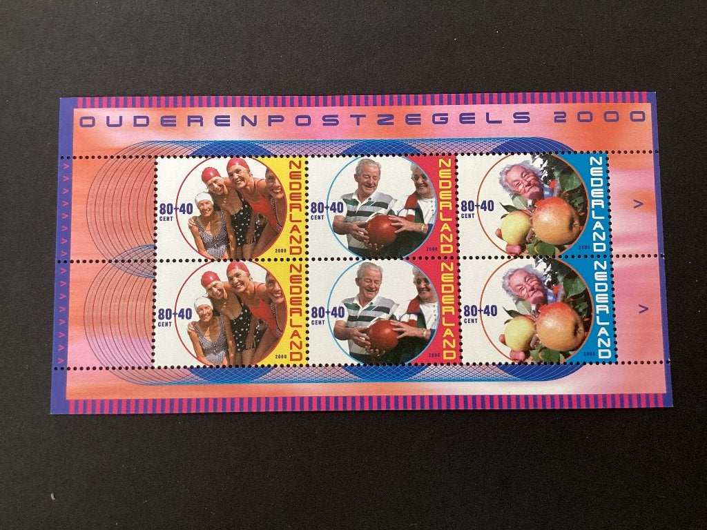 2000, Ouderenzegels, 1893, Postzegels en Munten, Postzegels | Nederland, Verzenden, Na 1940, Postfris