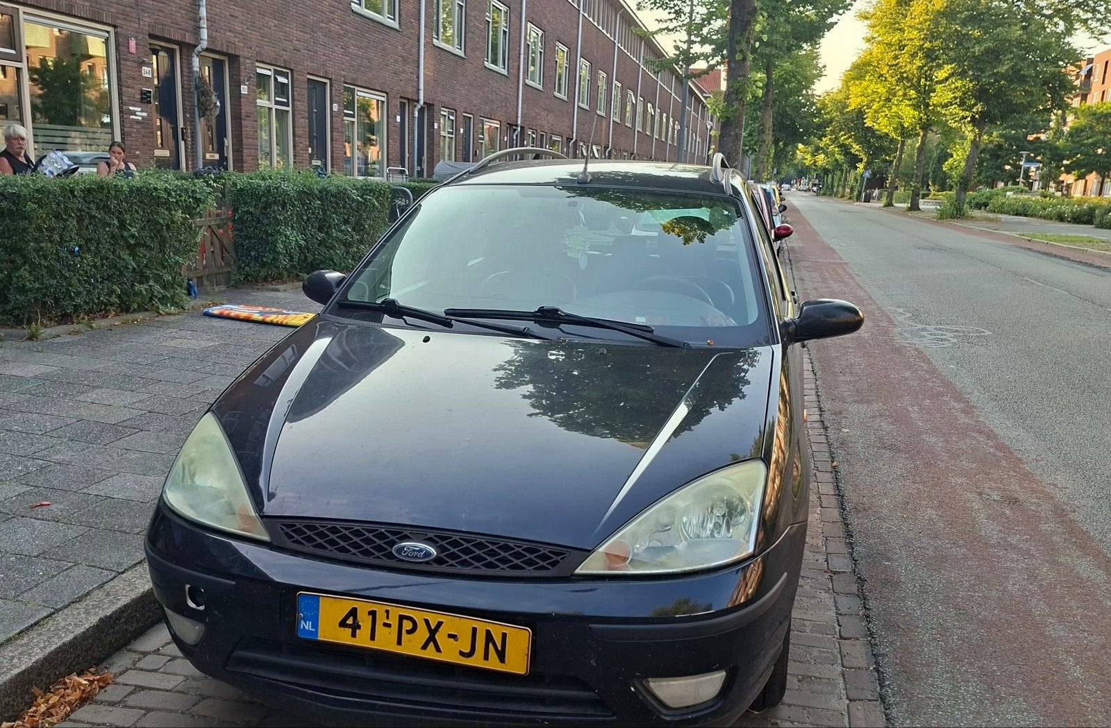Ford Focus 1.6I 74KW 2005 Zwart, Auto's, 1596 cc, 15 km/l, 4 cilinders, 100 pk