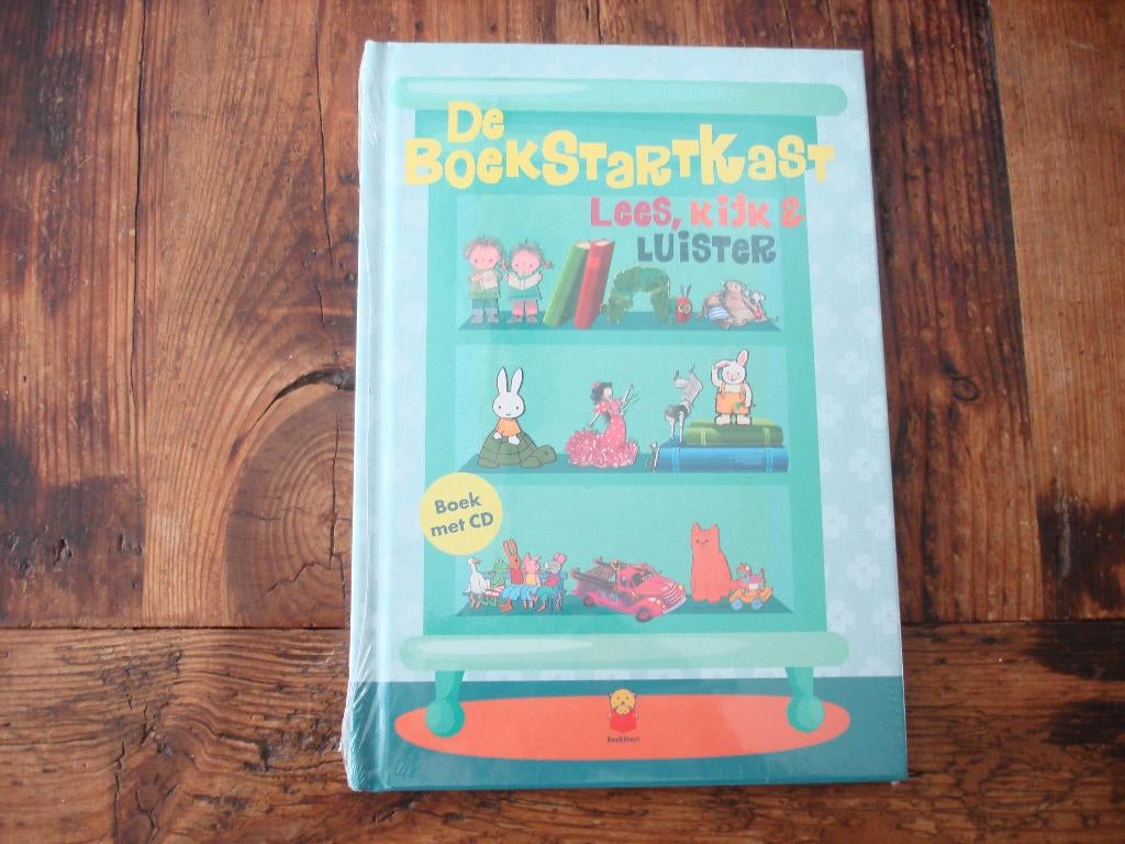 kleuter.07(578) de boekstartkast, een lees, kijk luisterboek, Ophalen of Verzenden, Zo goed als nieuw, Fictie algemeen