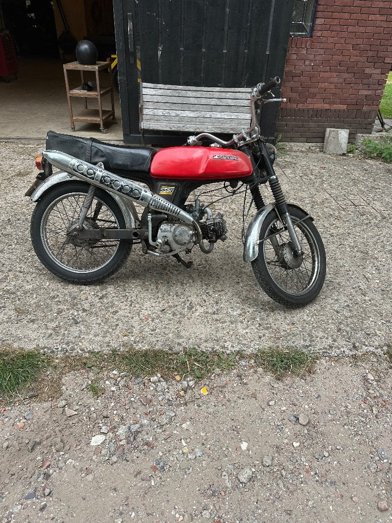 Honda SS50/CD50 met kenteken + motorblokken en onderdelen, Ophalen, Overige modellen, Maximaal 45 km/u, 4 versnellingen