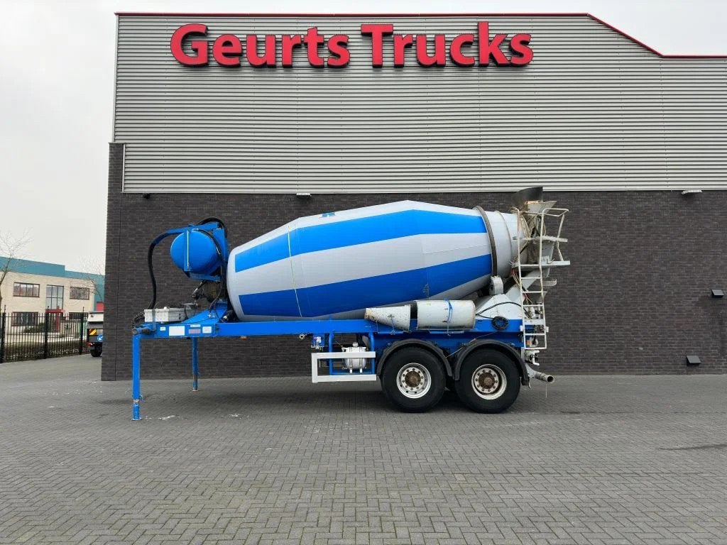 De Buf 2-ASSIGE 10M3 CONCRETE MIXER/MISCHER/MIXER (bj 2005), Blauw, Overige brandstoffen, Bedrijf, Aanhangers en Opleggers