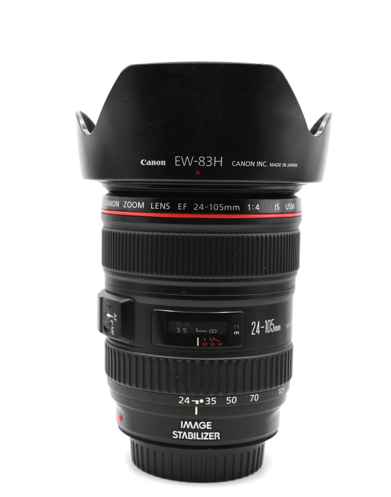 Canon EF 24-105mm f/4L IS USM, Audio, Tv en Foto, Fotografie | Lenzen en Objectieven, Ophalen of Verzenden, Zo goed als nieuw