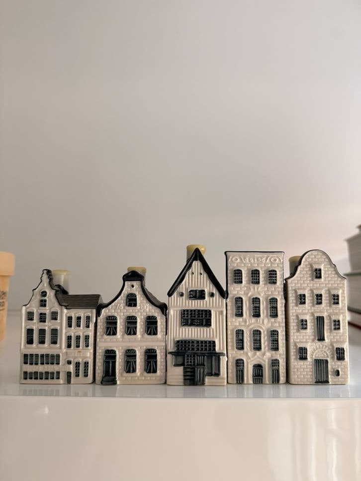 Bols KLM Huisjes - Nrs. 5, 6, 27, 79, 88 - origineel nog vol, Ophalen of Verzenden, Gebruikt, 81 t/m 91