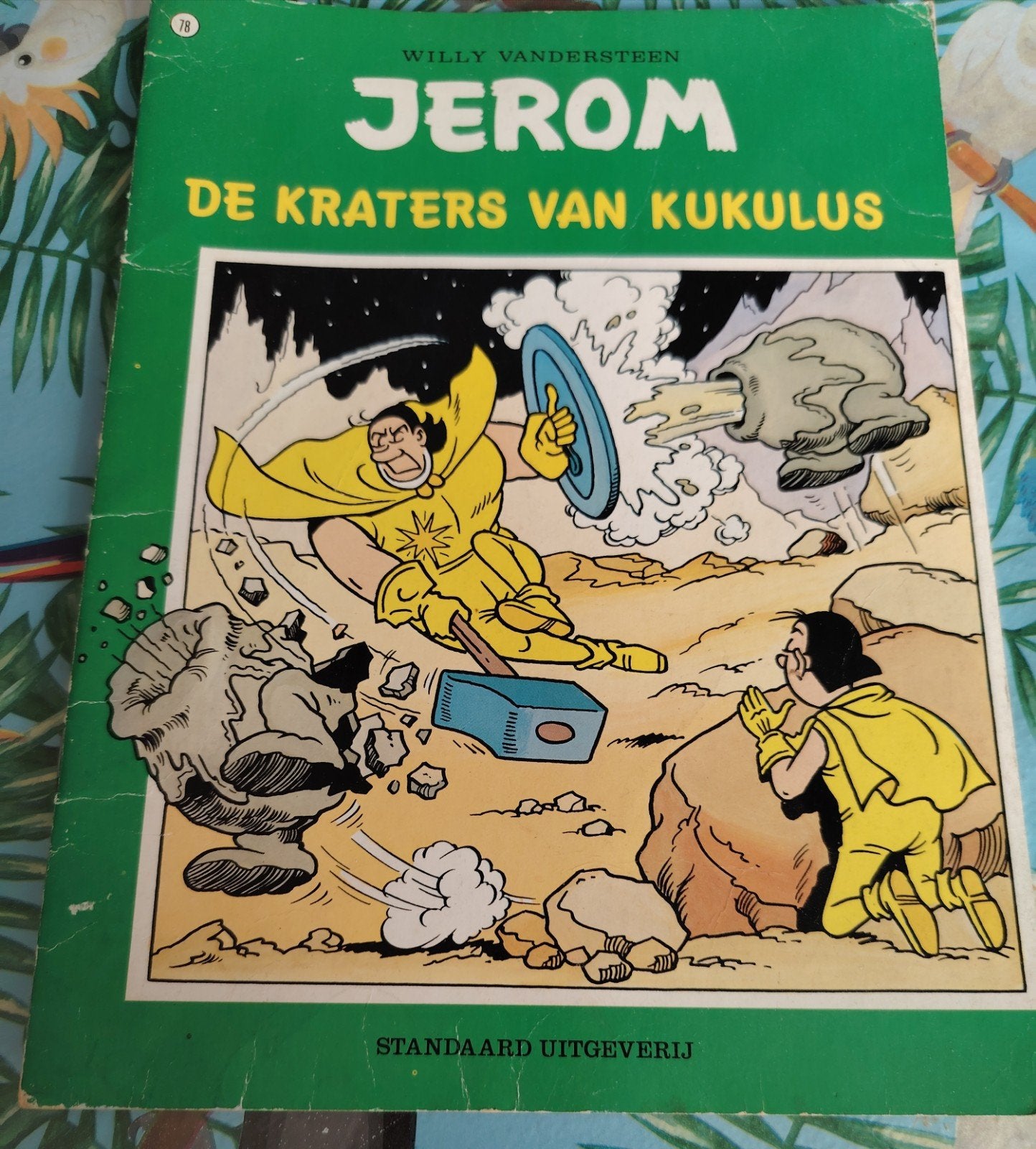 Jerom: De Kraters van Kukulus - Willy Vandersteen, Eén stripboek, Ophalen of Verzenden, Gelezen, Willy Vandersteen