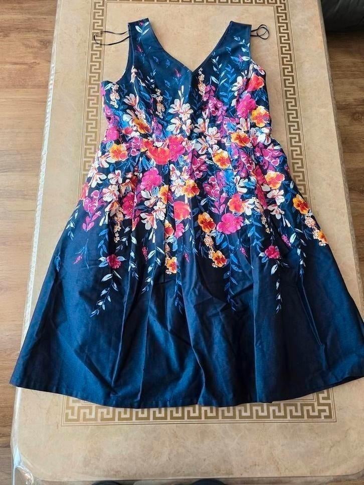 Jurk maat 42, Kleding | Dames, Gelegenheidskleding, Blauw, Maat 42/44 (L), Nieuw, Cocktailjurk