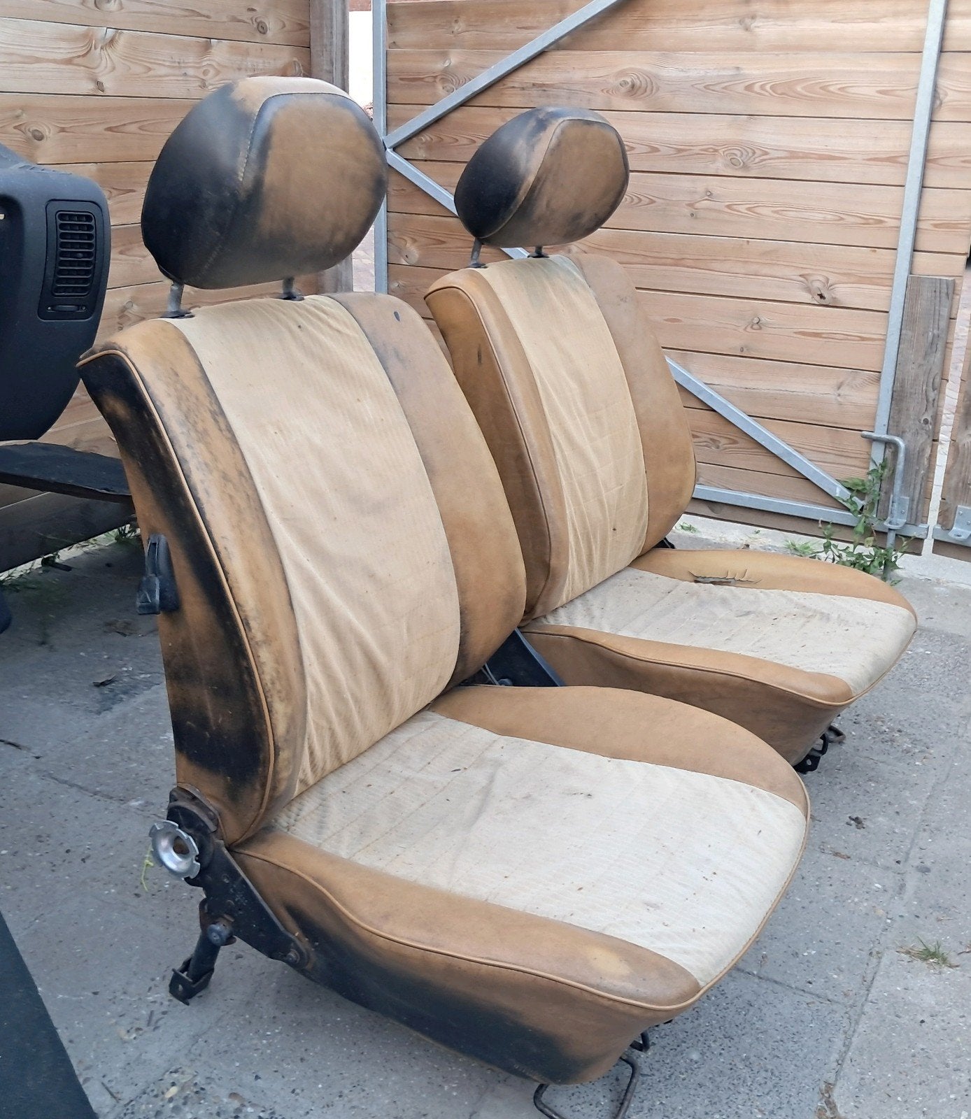 VW Golf1 swallowtail voorstoelen, Ophalen, Gebruikt, Universele onderdelen
