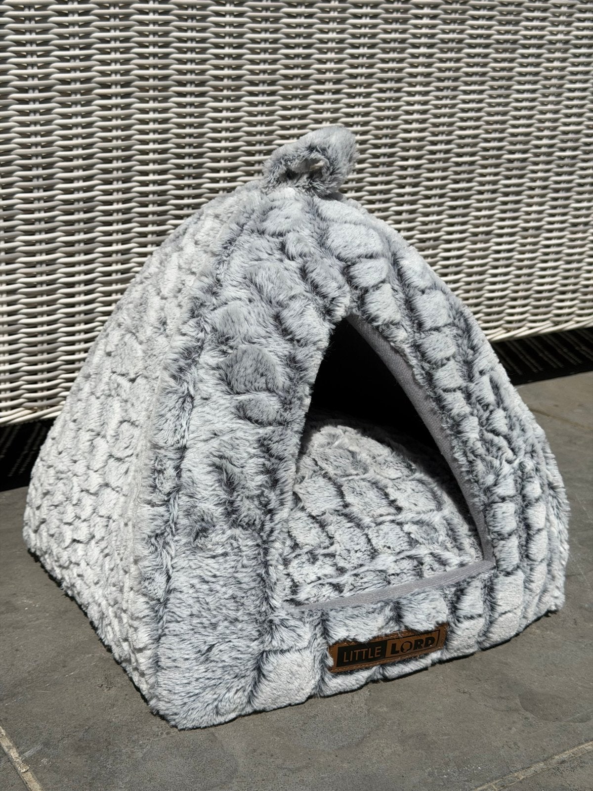 Kattenbed - tentje - Little Lord, Dieren en Toebehoren, Ophalen of Verzenden, Nieuw, Pluche
