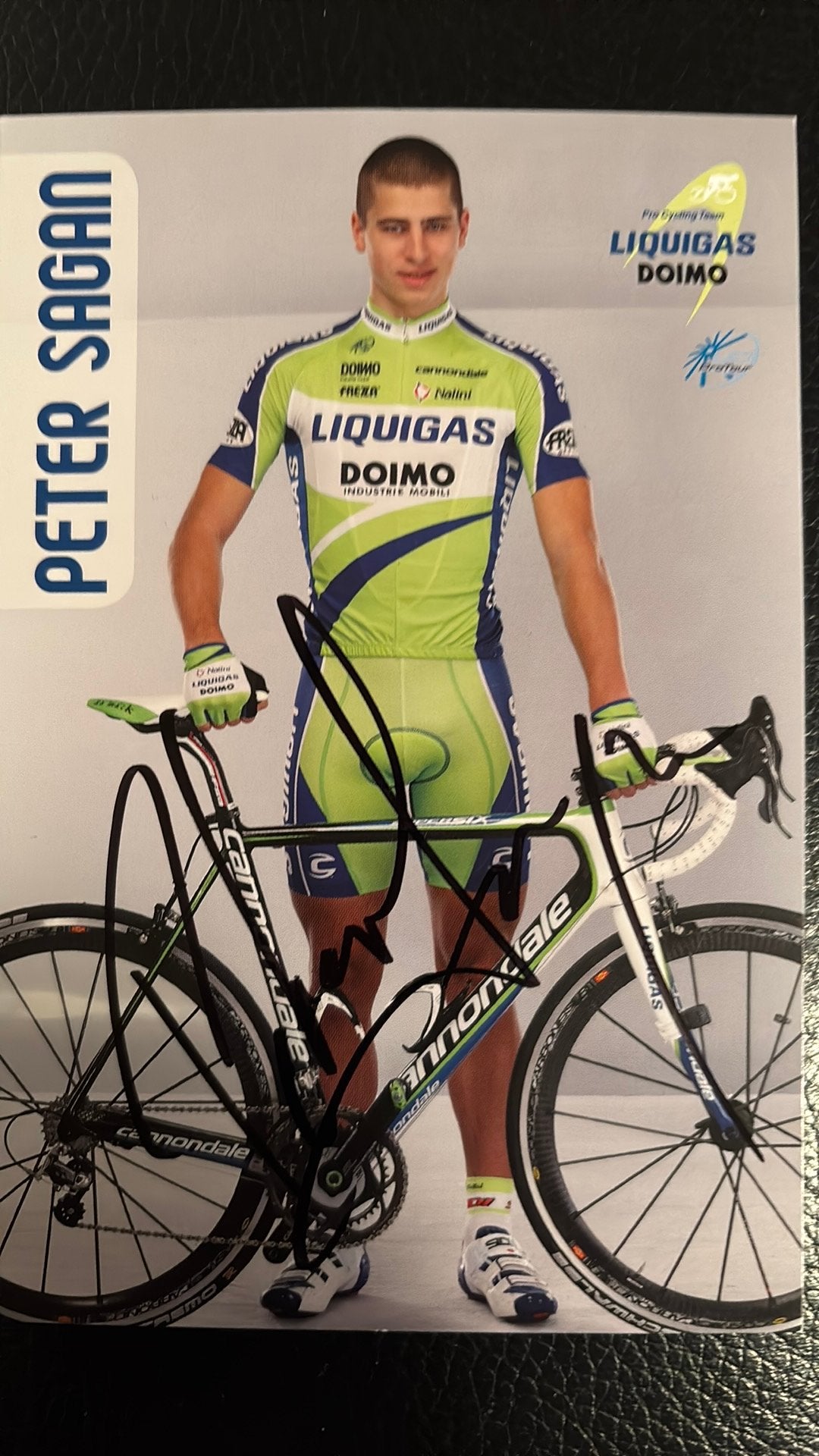 Wielrennen Tour de France PETER SAGAN ECHTE HANDTEKENING, Verzamelen, Ophalen of Verzenden, Nieuw, Overige sporten, Spelerskaart