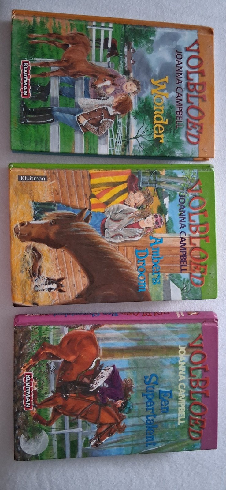 Volbloed boekenreeks - Joanna Campbell (3 delen), Ophalen of Verzenden, Gelezen, Joanna Campbell, Fictie