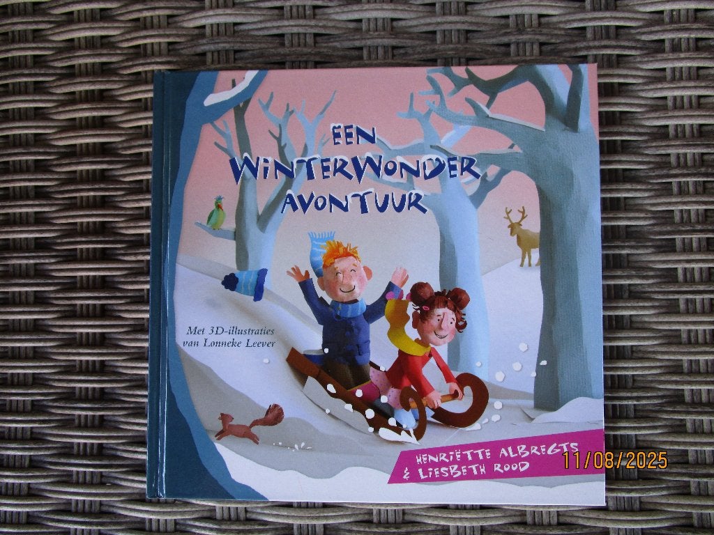 Een Winterwonder Avontuur - Kinderboek met 3D-illustraties, Gelezen, Henriëtte Albregts & Liesbeth Rood, Ophalen of Verzenden