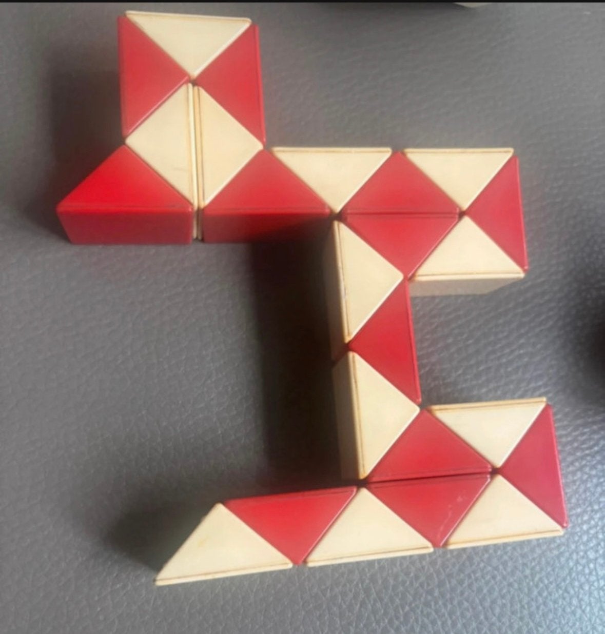 Originele vintage Rubik’s Snake puzzel vintage jaren 80, Ophalen of Verzenden, Zo goed als nieuw