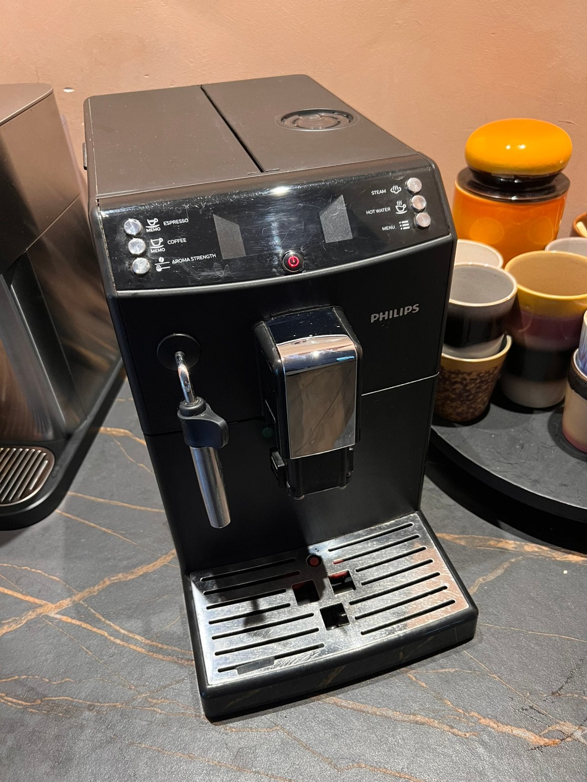 Philips series 3100, Ophalen, Koffiemachine