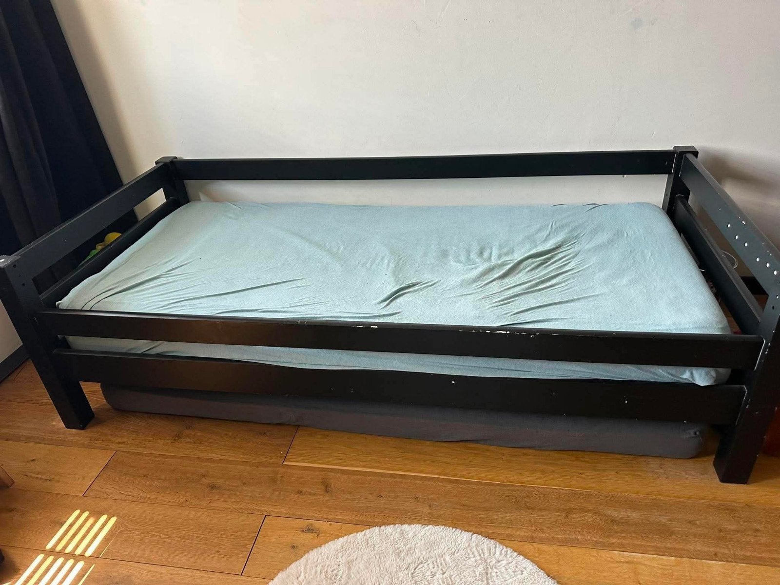 Kinderbedje met matras, 85 tot 100 cm, Gebruikt, 180 cm of meer, Ophalen