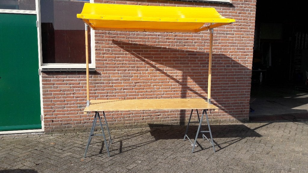 Marktkramen partykramen te huur 2 meter, Ophalen, Zo goed als nieuw, Kerst of Sinterklaas