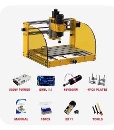 CNC 3018 Plus graveermachine met 500W spindel, Ophalen, Elektrisch, Overige soorten